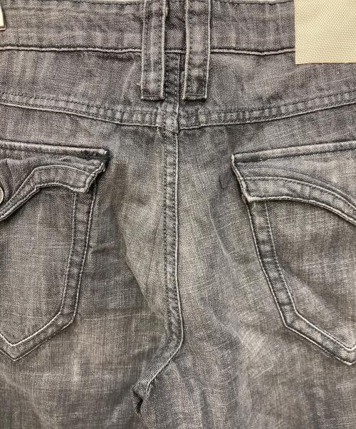 FIVE FOUR（ファイブフォ）FIVE FOUR (ファイブフォ) デニムパンツ ブラック サイズ:SIZE 96cm (W38)の古着・服飾アイテム