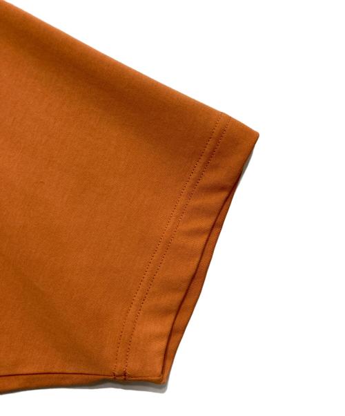 green label relaxing（グリーンレーベルリラクシング）green label relaxing (グリーンレーベルリラクシング) オーガニック ポンチ クルーネック Tシャツ オレンジ サイズ:Lの古着・服飾アイテム