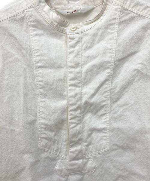 freada（フリーダ）freada (フリーダ) コットンギャザーブラウス ホワイト サイズ:Freeの古着・服飾アイテム