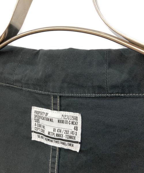 NEXUSVII（ネクサスセブン）NEXUSVII (ネクサスセブン) アノラックパーカー ブラック サイズ:SIZE 48の古着・服飾アイテム