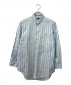 RALPH LAURENラルフローレン）の古着「ストライプシャツ」｜ブルー