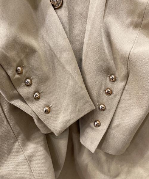 darich（ダーリッチ）darich (ダーリッチ) ルーズシルエットジャケット ベージュ サイズ:FREE 未使用品の古着・服飾アイテム