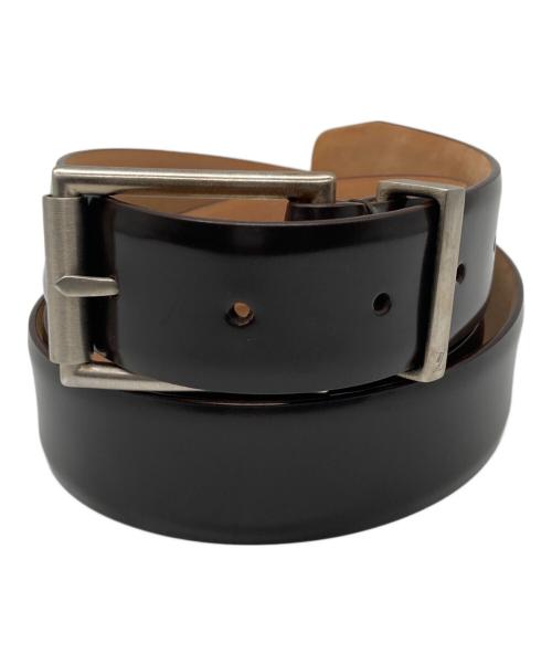 LOUIS VUITTON（ルイ ヴィトン）LOUIS VUITTON (ルイ ヴィトン) レザーベルト ブラウン サイズ:Lの古着・服飾アイテム