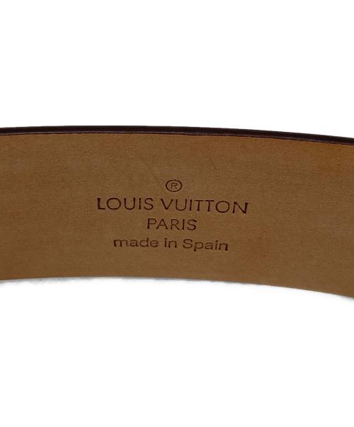 LOUIS VUITTON（ルイ ヴィトン）LOUIS VUITTON (ルイ ヴィトン) レザーベルト ブラウン サイズ:Lの古着・服飾アイテム