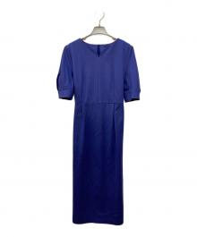 UNTITLED（アンタイトル）の古着「デザインスリーブ ジャージワンピース」｜パープル