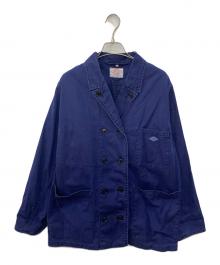 DANTON（ダントン）の古着「シェフジャケット NCS」｜ネイビー