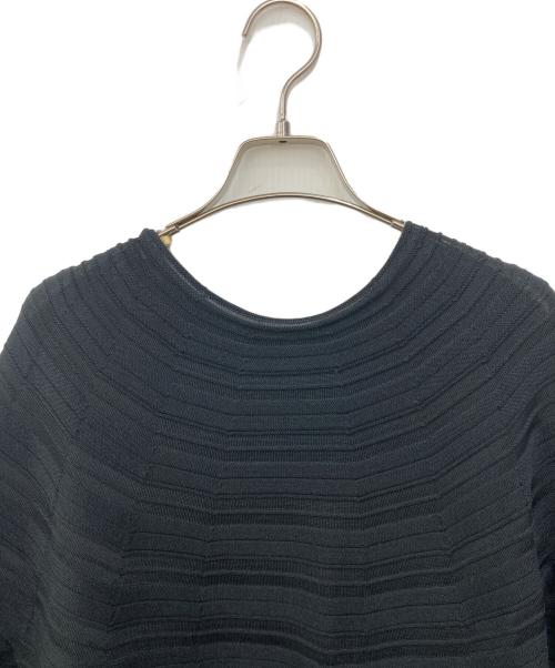 PLEATS PLEASE（プリーツプリーズ）PLEATS PLEASE (プリーツプリーズ) MUSHROOM KNITワンピース ブラック サイズ:-の古着・服飾アイテム