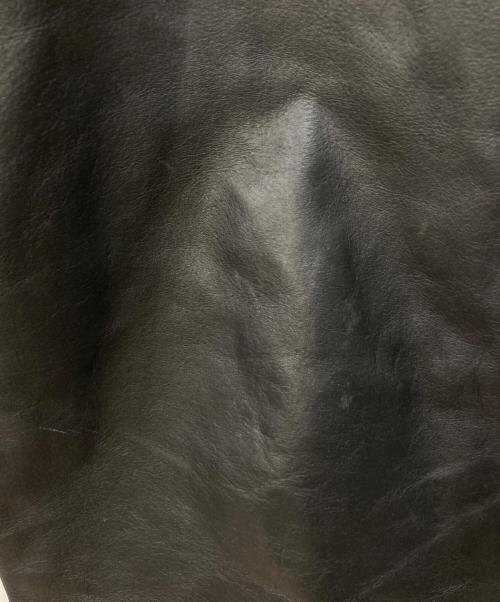 HORN WORKS（ホーンワークス）HORN WORKS (ホーンワークス) レザーパンツ ブラック サイズ:SIZE38の古着・服飾アイテム