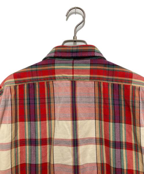 POLO SPORT（ポロスポーツ）POLO SPORT (ポロスポーツ) FILMORE チェックシャツ レッド サイズ:XLの古着・服飾アイテム