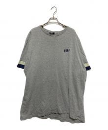POLO SPORT（ポロスポーツ）の古着「Pバックプリント Tシャツ」｜グレー