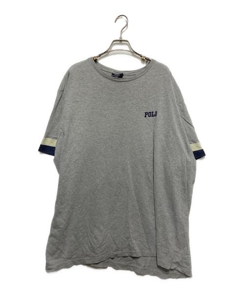 POLO SPORT（ポロスポーツ）POLO SPORT (ポロスポーツ) Pバックプリント Tシャツ グレー サイズ:XXLの古着・服飾アイテム