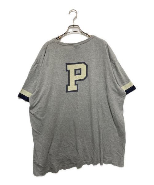 POLO SPORT（ポロスポーツ）POLO SPORT (ポロスポーツ) Pバックプリント Tシャツ グレー サイズ:XXLの古着・服飾アイテム