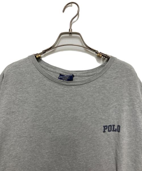 POLO SPORT（ポロスポーツ）POLO SPORT (ポロスポーツ) Pバックプリント Tシャツ グレー サイズ:XXLの古着・服飾アイテム
