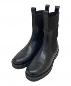 Salvatore Ferragamoサルヴァトーレ フェラガモ）の古着「サイドゴアブーツ」｜ブラック