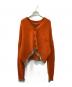 DIESEL（ディーゼル）の古着「M-AUGUSTA ニットカーディガン」｜オレンジ