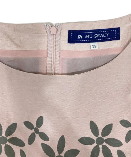 M'S GRACY（エムズグレイシー）M'S GRACY (エムズグレイシー) ワンピース ピンク サイズ:Mの古着・服飾アイテム