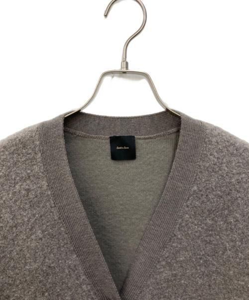 Spick and Span（スピック＆スパン）Spick and Span (スピックアンドスパン) ブークレダブルフェイス カーディガン ブラウン サイズ:FREEの古着・服飾アイテム
