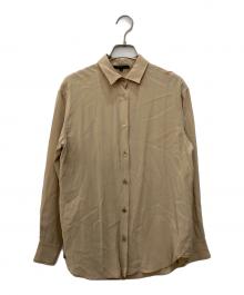 23区（ニジュウサンク）の古着「シルクシャツ」｜ベージュ