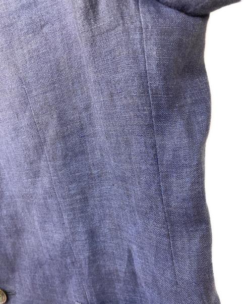 LANVIN COLLECTION（ランバンコレクション）LANVIN COLLECTION (ランバンコレクション) リネン2Bジャケット ネイビー サイズ:SIZE B48の古着・服飾アイテム