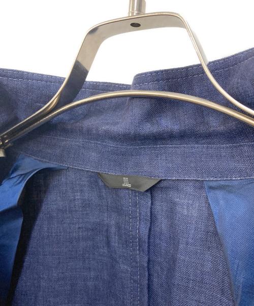 LANVIN COLLECTION（ランバンコレクション）LANVIN COLLECTION (ランバンコレクション) リネン2Bジャケット ネイビー サイズ:SIZE B48の古着・服飾アイテム