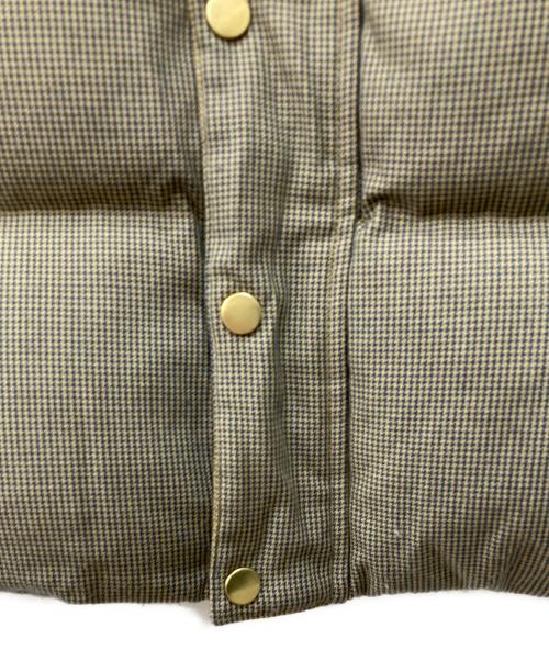 PUMA（プーマ）PUMA (プーマ) RHUIGI (リューギ) Puffer Vest ベージュ×ブルー サイズ:Mの古着・服飾アイテム