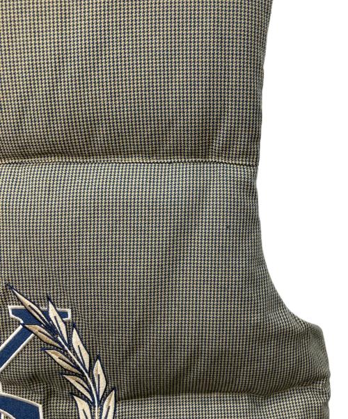 PUMA（プーマ）PUMA (プーマ) RHUIGI (リューギ) Puffer Vest ベージュ×ブルー サイズ:Mの古着・服飾アイテム