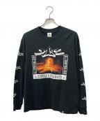 NIKE ACGナイキエーシージー）の古着「NRG SS VOLCANO L/S TEE.」｜ブラック