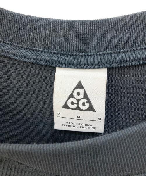 NIKE ACG（ナイキエーシージー）NIKE ACG (ナイキエージーシー) NRG SS VOLCANO L/S TEE. ブラック サイズ:Mの古着・服飾アイテム