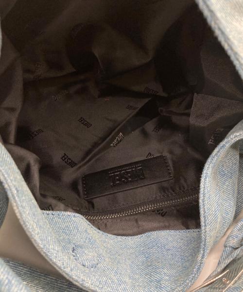 DIESEL（ディーゼル）DIESEL (ディーゼル) Grab-D デニム ショルダーバッグ インディゴの古着・服飾アイテム