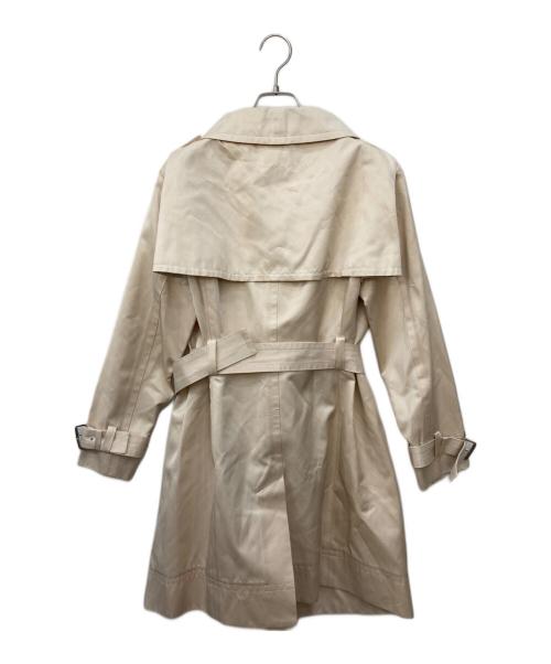 CELINE（セリーヌ）CELINE (セリーヌ) シルク混ミドル丈トレンチコート ベージュ サイズ:SIZE 40の古着・服飾アイテム