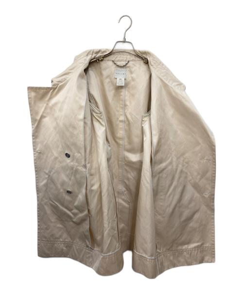 CELINE（セリーヌ）CELINE (セリーヌ) シルク混ミドル丈トレンチコート ベージュ サイズ:SIZE 40の古着・服飾アイテム