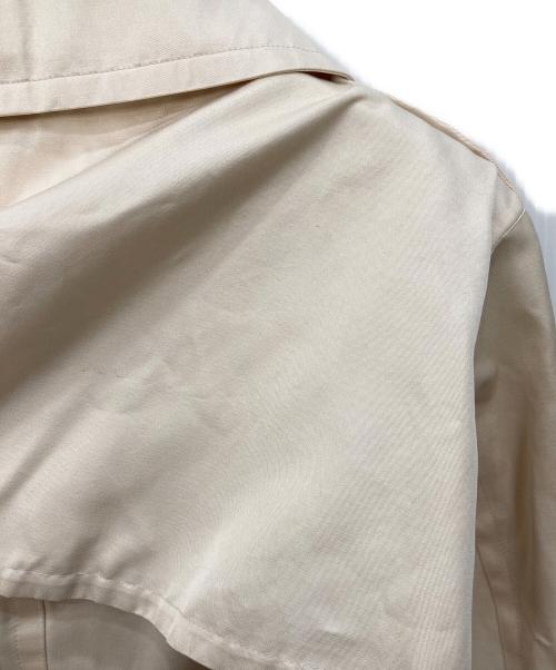 CELINE（セリーヌ）CELINE (セリーヌ) シルク混ミドル丈トレンチコート ベージュ サイズ:SIZE 40の古着・服飾アイテム
