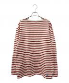 ORCIVALオーシバル）の古着「バスクシャツ」｜レッド