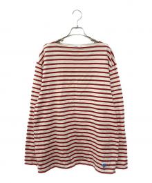 ORCIVAL（オーシバル）の古着「バスクシャツ」｜レッド