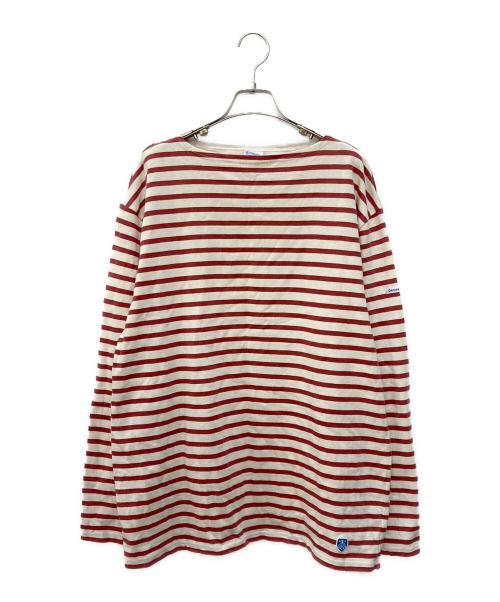 ORCIVAL（オーシバル）ORCIVAL (オーシバル) バスクシャツ レッド サイズ:SIZE 8の古着・服飾アイテム