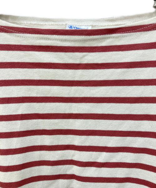 ORCIVAL（オーシバル）ORCIVAL (オーシバル) バスクシャツ レッド サイズ:SIZE 8の古着・服飾アイテム