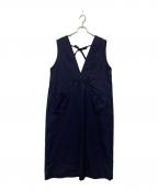 H&by poolハンドバイプール）の古着「ウールワンピース」｜ネイビー