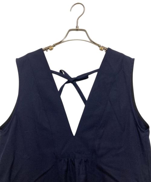 H&by pool（ハンドバイプール）H&by pool (ハンドバイプール) ウールワンピース ネイビー サイズ:不明の古着・服飾アイテム