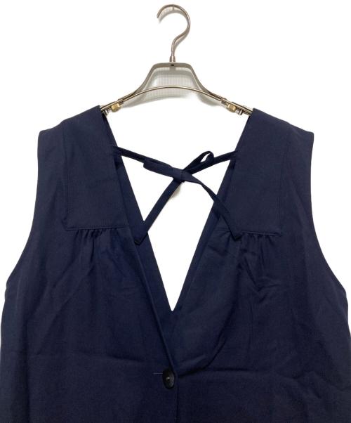 H&by pool（ハンドバイプール）H&by pool (ハンドバイプール) ウールワンピース ネイビー サイズ:不明の古着・服飾アイテム