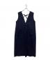H&by pool（ハンドバイプール）の古着「ウールワンピース」｜ネイビー