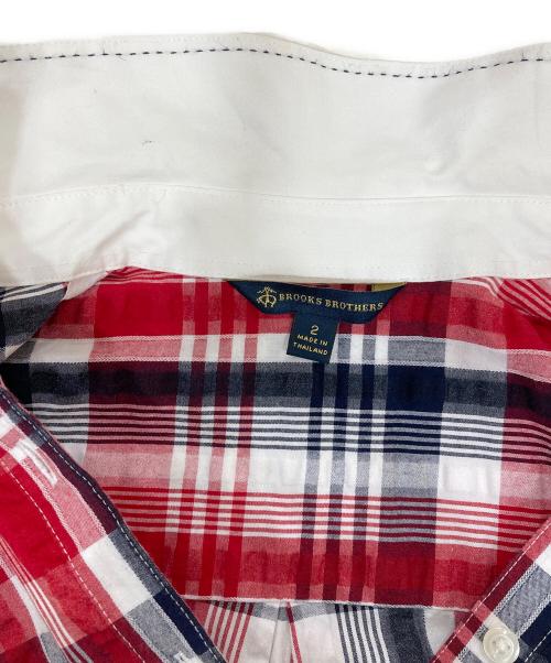 BROOKS BROTHERS（ブルックスブラザーズ）BROOKS BROTHERS (ブルックスブラザーズ) ワンピース レッド サイズ:SIZE 2の古着・服飾アイテム