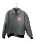 RATS（ラッツ）の古着「LEATHER AWARD JACKET/レザーアワードジャケット/スタジャン」｜グレー