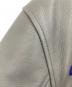 中古・古着 RATS (ラッツ) LEATHER AWARD JACKET/レザーアワードジャケット/スタジャン グレー サイズ:XXL：60000円