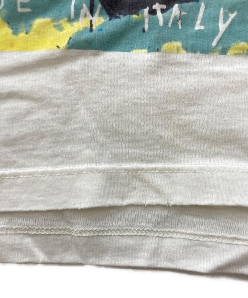 DSQUARED2（ディースクエアード）DSQUARED2 (ディースクエアード) プリントTシャツ ホワイト サイズ:XSの古着・服飾アイテム