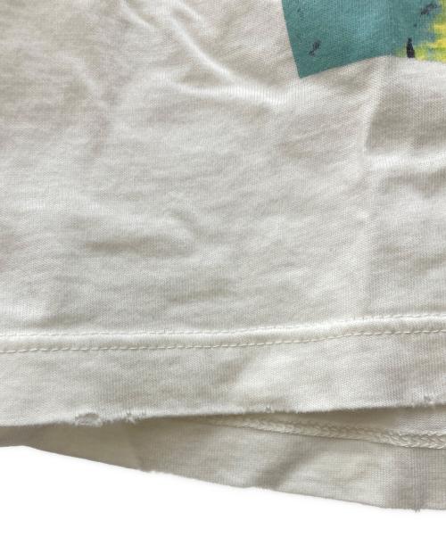 DSQUARED2（ディースクエアード）DSQUARED2 (ディースクエアード) プリントTシャツ ホワイト サイズ:XSの古着・服飾アイテム