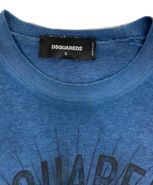 DSQUARED2（ディースクエアード）DSQUARED2 (ディースクエアード) Tシャツ ネイビー サイズ:Sの古着・服飾アイテム