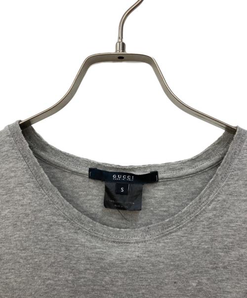 GUCCI（グッチ）GUCCI (グッチ) Tシャツ グレー サイズ:Sの古着・服飾アイテム