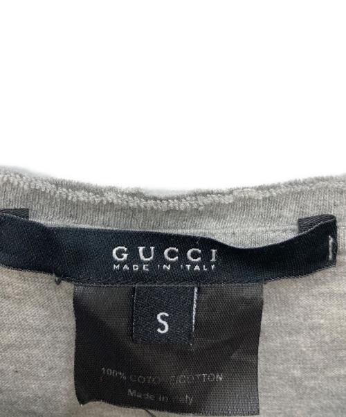 GUCCI（グッチ）GUCCI (グッチ) Tシャツ グレー サイズ:Sの古着・服飾アイテム