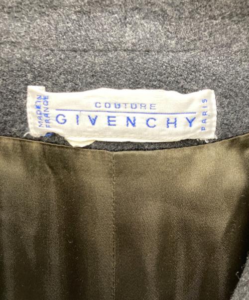 GIVENCHY（ジバンシィ）GIVENCHY (ジバンシィ) オールドウールコート グレー サイズ:不明の古着・服飾アイテム