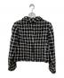 VALENTINO (ヴァレンティノ) ショート丈ツイードジャケット ブラック サイズ:SIZE46：13000円
